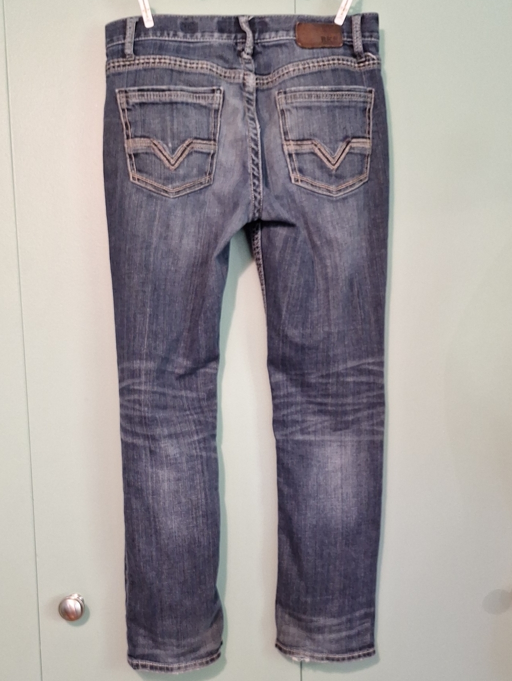 Bke Jake Straight Leg Jean Size 34R - Picture 4 of 8